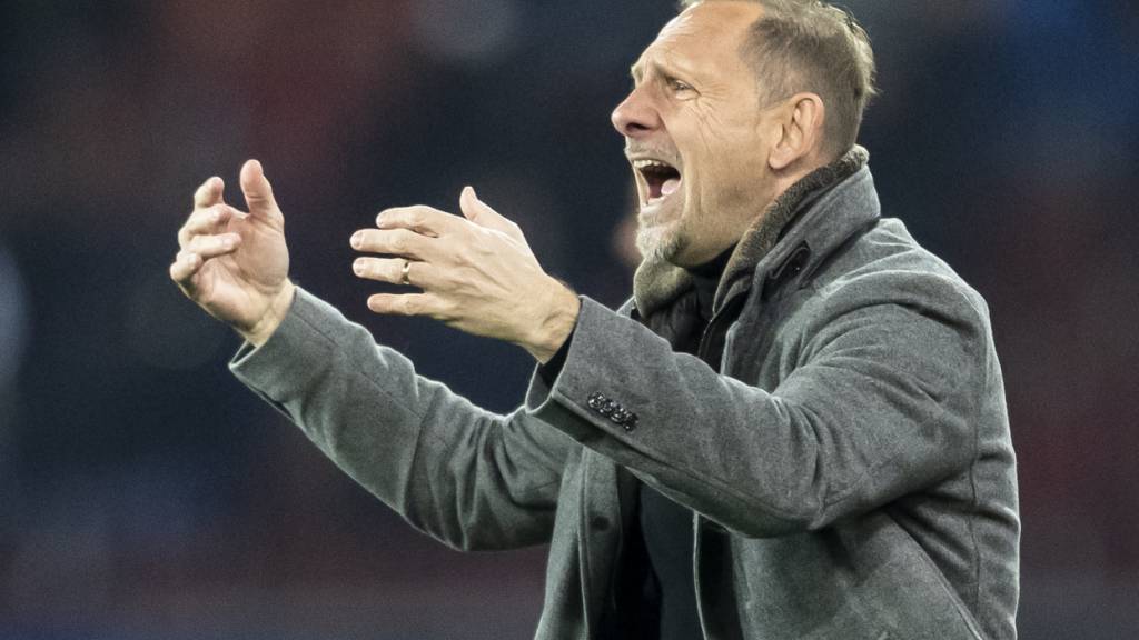 Thuns Trainer Mauro Lustrinelli musste wieder einmal eine Niederlage einstecken