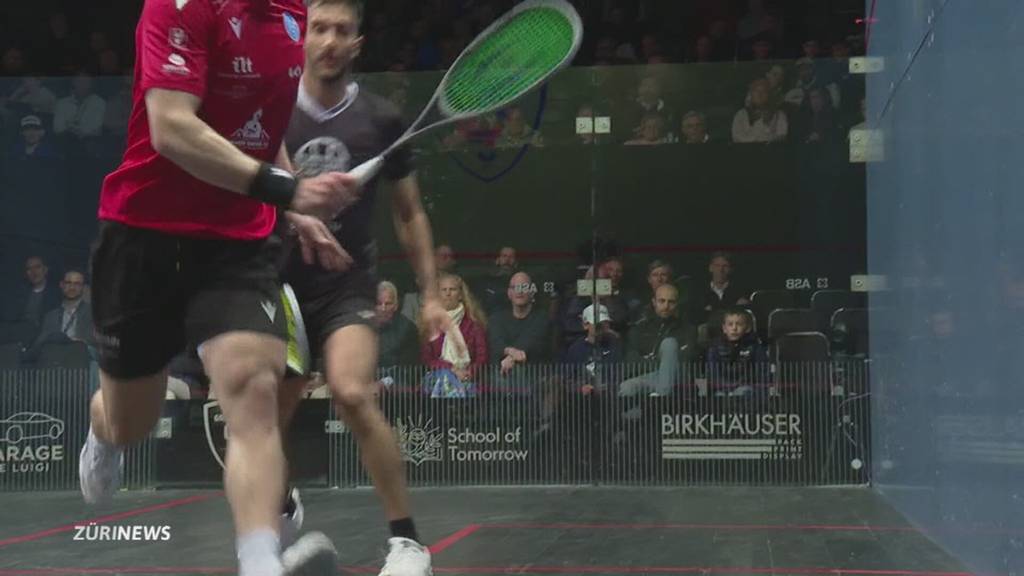 Squash mitten im HB: Weltklasse zwischen Pendlern