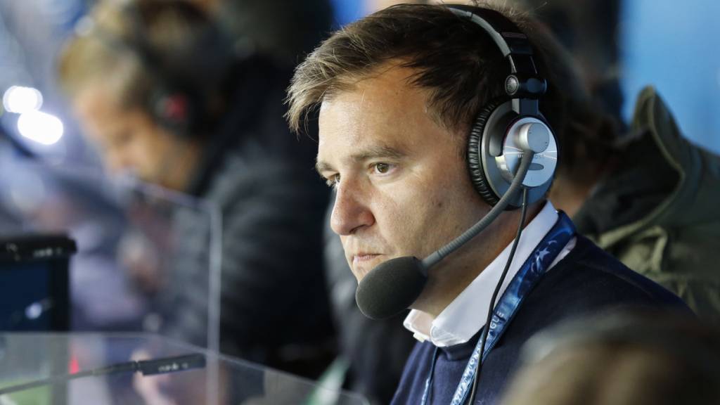 SRF (auf dem Bild Sascha Ruefer als Kommentator aller Schweizer Spiele) ist mit der WM-Bilanz sehr zufrieden