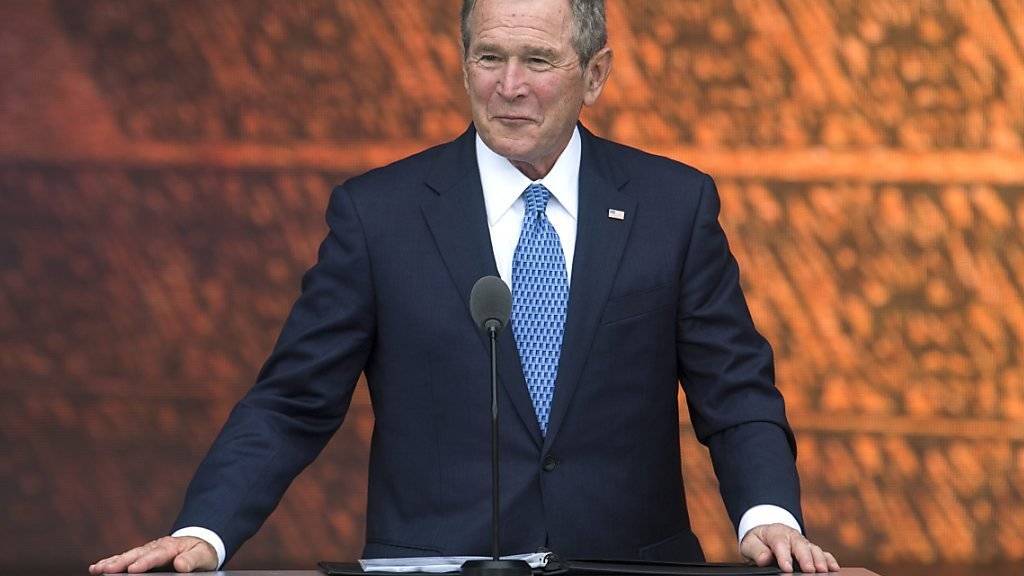 Ex-US-Präsident George W. Bush hat am US-Wahltag einen Hund aus dem Tierheim adoptiert. (Archivbild)