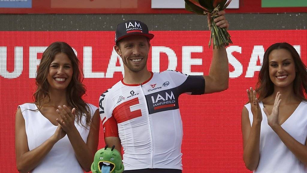 Der Belgier Jonas van Genechten, der Sieger der 7. Vuelta-Etappe, klassierte sich auch beim Eintagesrennen Paris - Tours in den Top 3