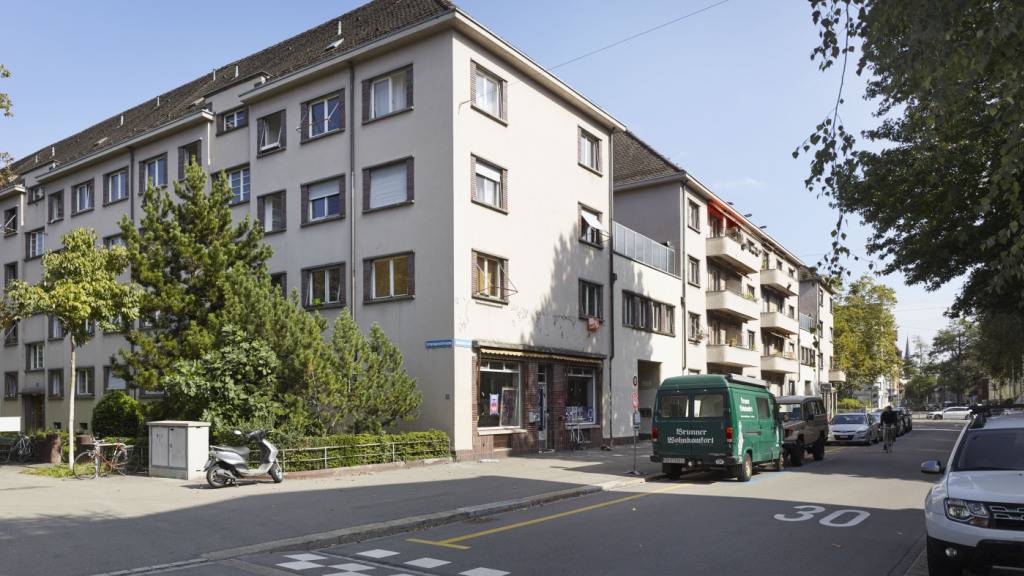 Die Siedlung Seebahn der Baugenossenschaft des eidgenössischen Personals an der gleichnamigen Strasse in Zürich. (Archivbild)
