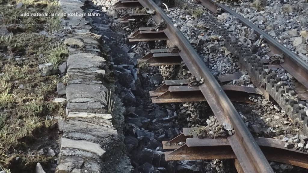 Nach Unwetter: Arbeiten an Rothornbahn laufen auf Hochtouren