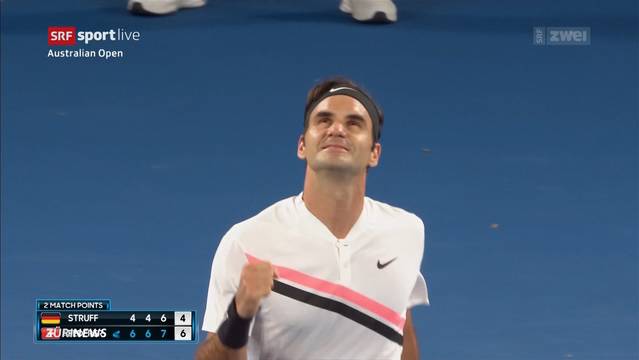 Federer auf Siegeskurs, Wawrinka auf dem Heimweg