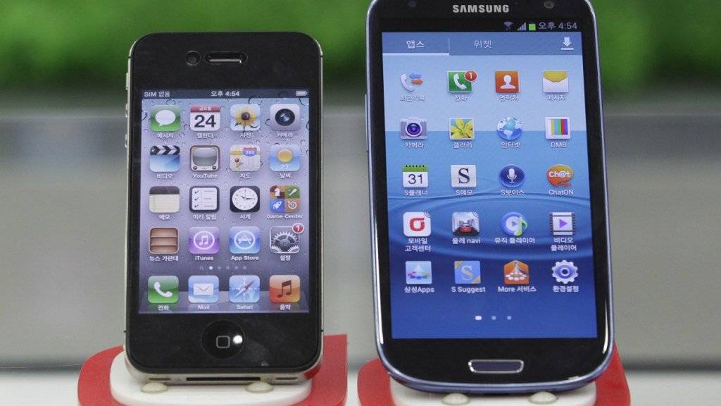 Apple erreicht im Dauer-Patentstreit mit Samsung einen Etappensieg. (Symbolbild)