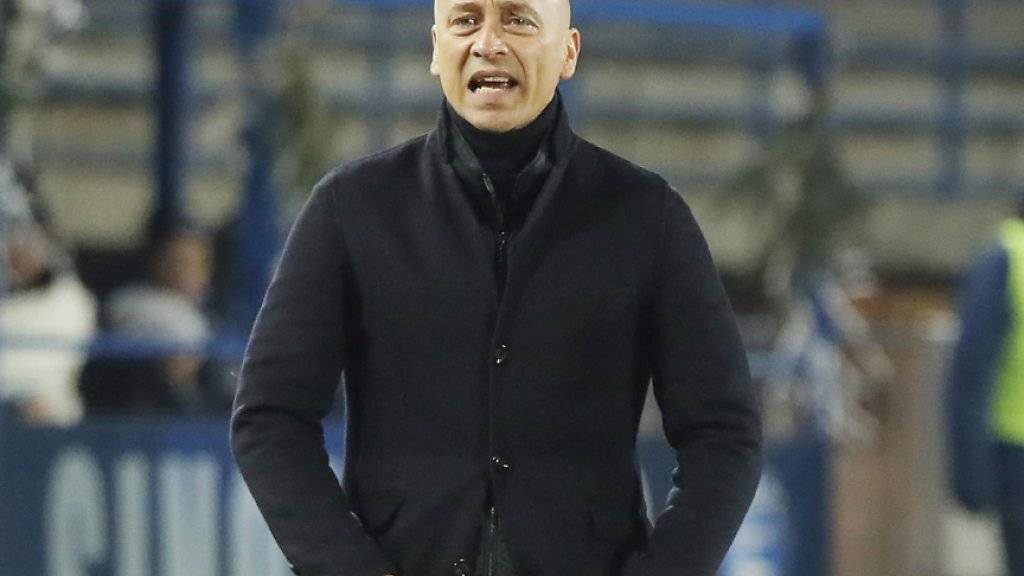 Die Zeit von Eugenio Corini als Trainer des Serie-A-Klubs Palermo ist abgelaufen