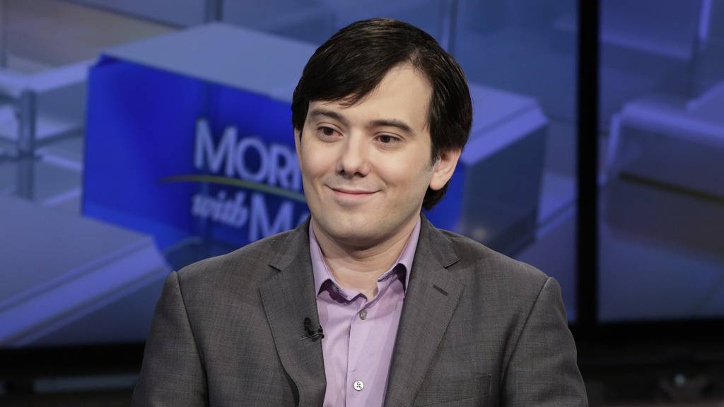 Martin Shkreli bei einer Talkshow im Jahr 2015. 