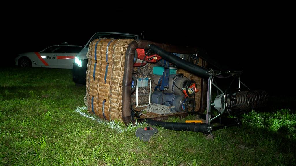 Salen-Reutenen: Senior wird von Ballonkorb getroffen und stirbt