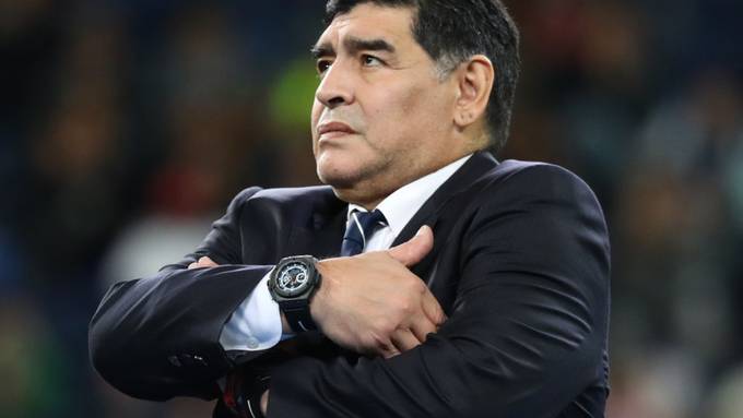 Gegenstände aus Nachlass von Fussballlegende Maradona versteigert