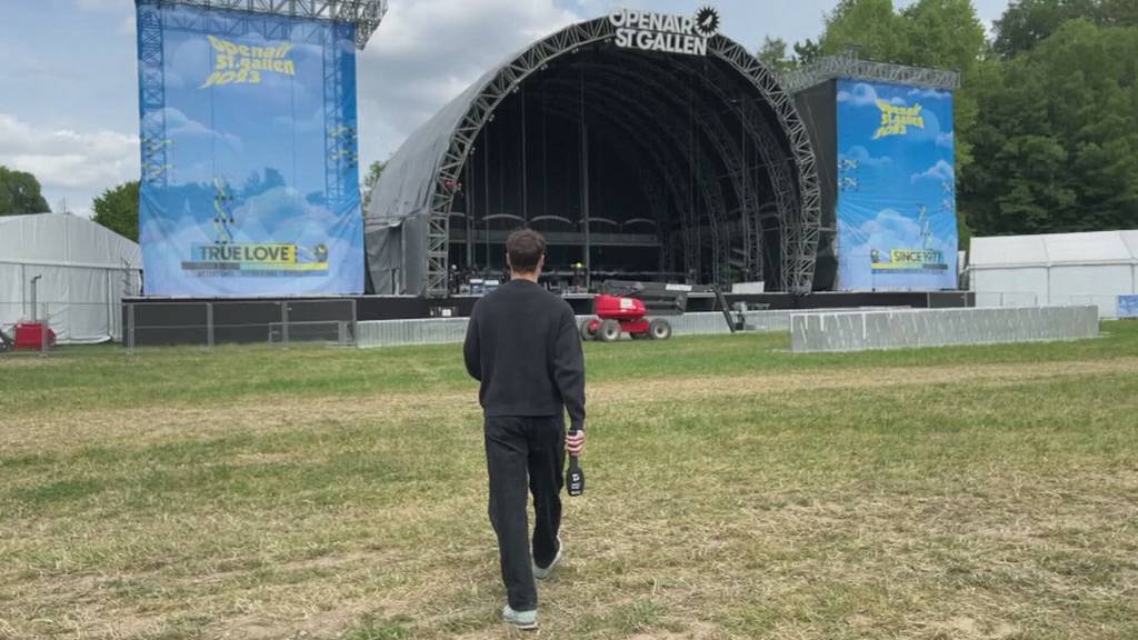 Spurensuche: Blick hinter die Kulissen am Openair St.Gallen