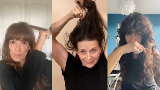 Französische Stars solidarisieren sich und schneiden sich die Haare