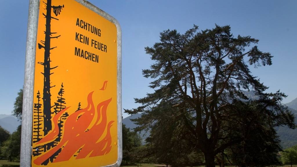 In der Schweiz steigt die Waldbrandgefahr