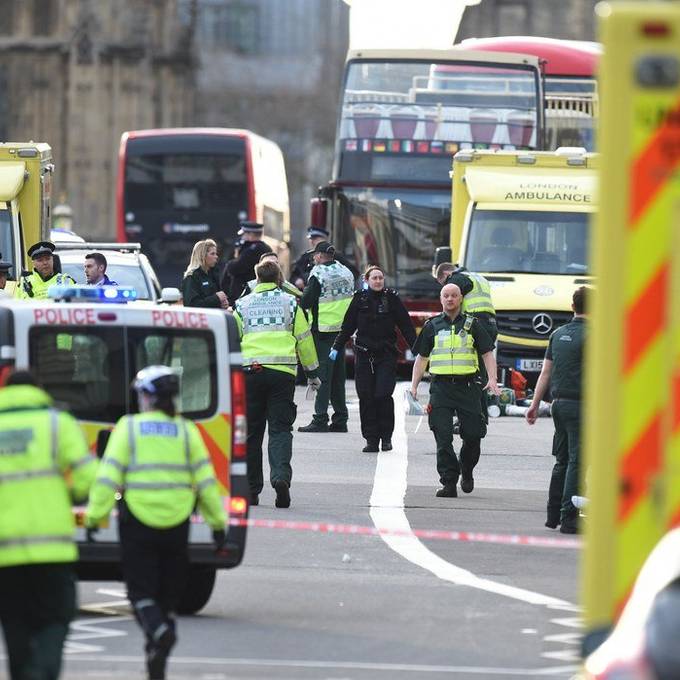 Vier Tote und 20 Verletzte bei Anschlag in London