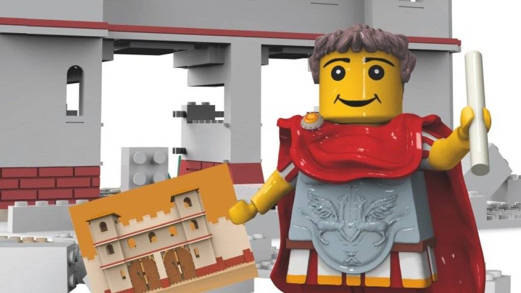 Die Pläne und 100'000 Lego-Bauklötze liegen bereit: Im Vindonissa-Museum in Brugg soll ein Legionslager in Modellgrösse gebaut werden.
