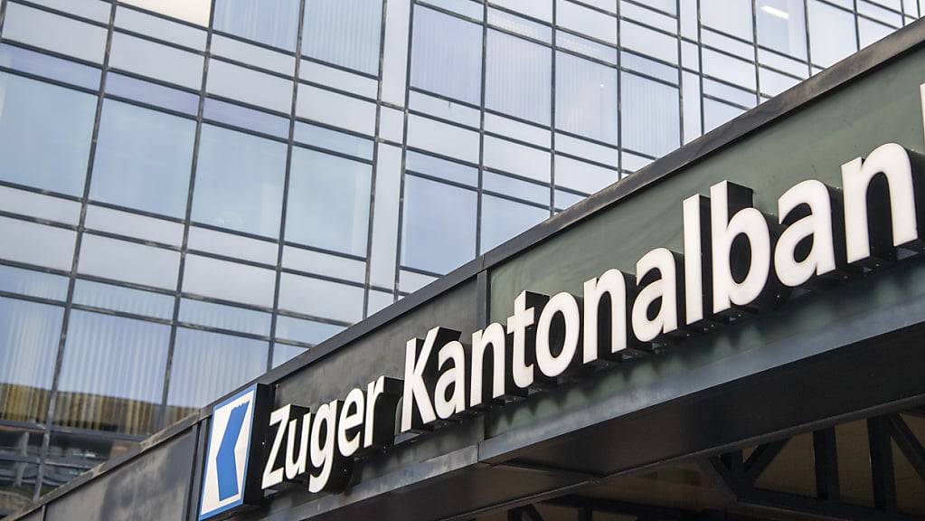 Die Zuger Kantonalbank hat im ersten Halbjahr 2024 einen Gewinnrückgang hinnehmen müssen. (Archivaufnahme)