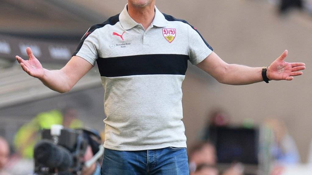 Jürgen Kramny wird Stuttgart nach dem Abstieg nicht mehr trainieren