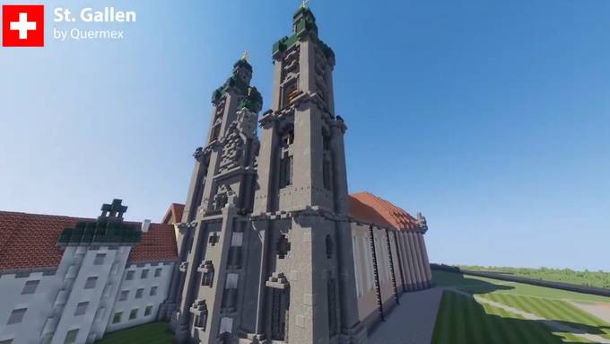 Uzwil, St.Gallen und Vaduz: Virtuelles FM1-Land auf Minecraft