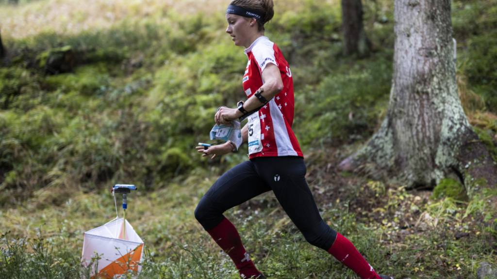 Simona Aebersold bestätigt den Posten im Vorbeilaufen