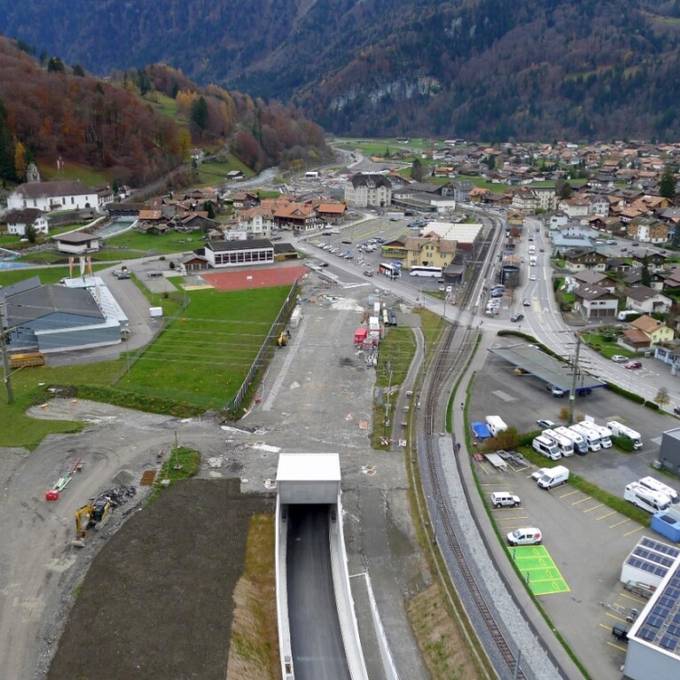 Umfahrungsstrasse Wilderswil wird schon im August eröffnet