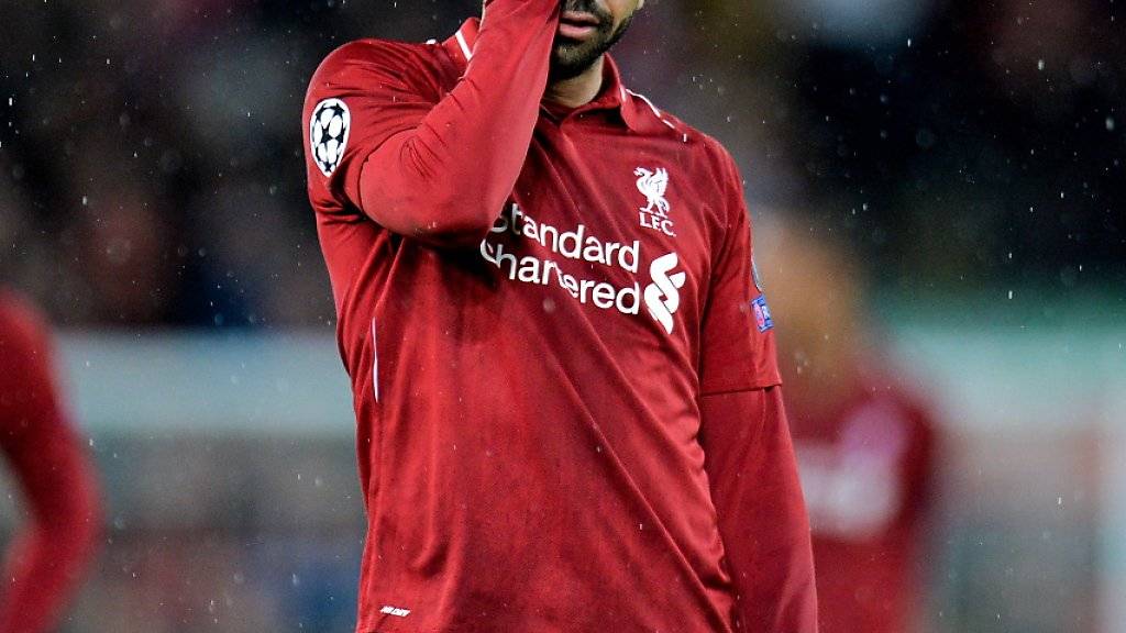Mohamed Salah und der FC Liverpool kamen für einmal nicht auf Touren