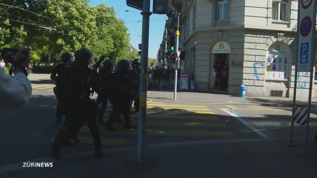 Elf Gummischrot-Einsätze in einem Jahr in Zürich