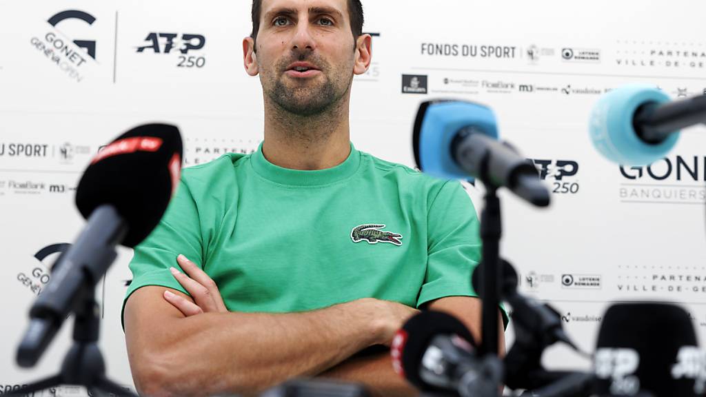 Novak Djokovic spricht über seine Teilnahme in Genf
