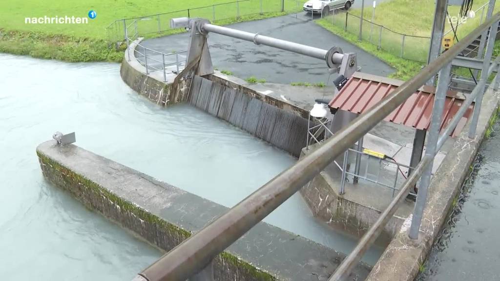 Wasserkraftwerk profitiert vom Hochwasser