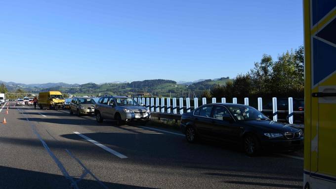 Auffahrkollision auf der A1