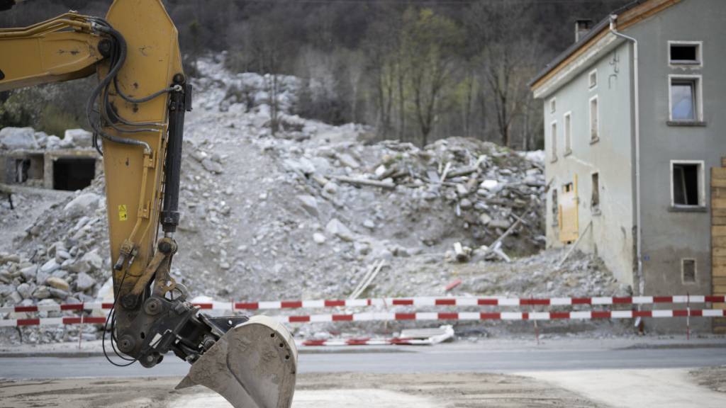 Gelder für den Wiederaufbau in der Mesolcina GR bewilligt