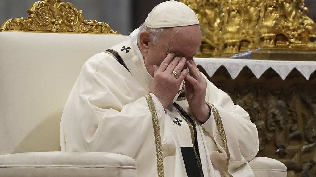 Papst an Karfreitag: «Haben die Sprache des Friedens vergessen»