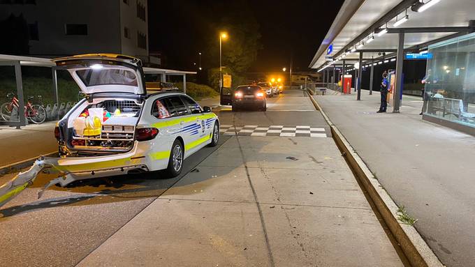 Polizei stoppt betrunkenen BMW-Fahrer in Buchs