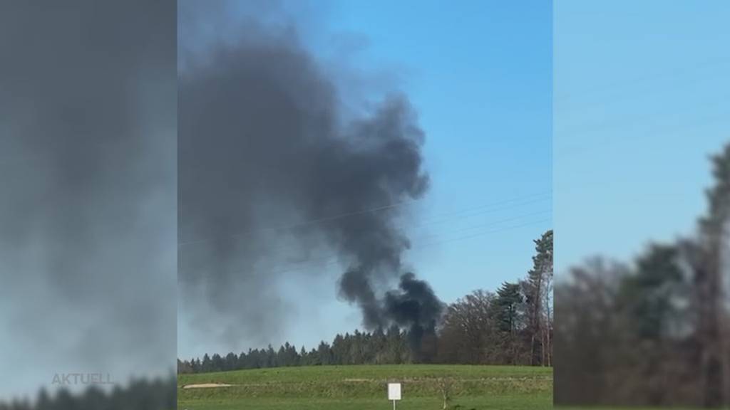 Tödlicher Unfall: In Muri prallt ein PW-Lenker in einen Baum und stirbt