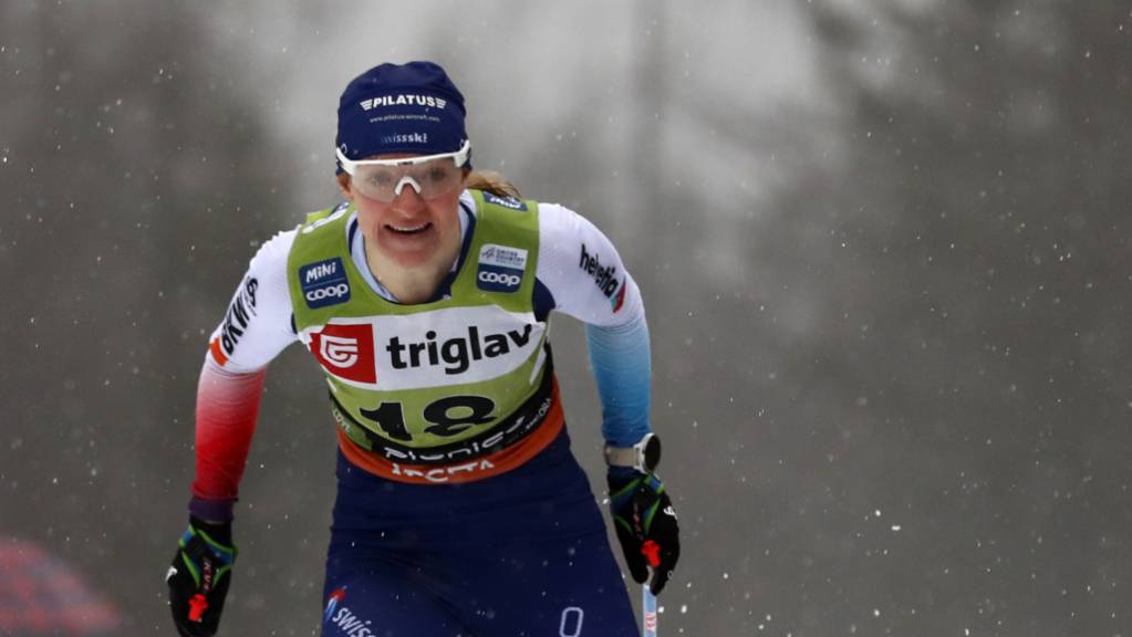 Sprintete als Schweizer Schlussläuferin auf den 3. Platz: Nadine Fähndrich