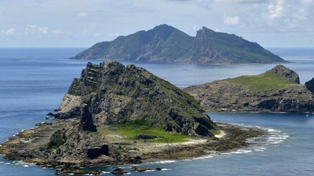 Um den Anspruch auf diese drei Inseln streiten sich China und Japan: In der Gegend werden Rohstoffvorkommen vermutet. (Archivbild)