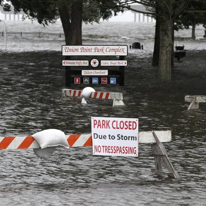Sturm «Florence» setzt Südosten der USA unter Wasser