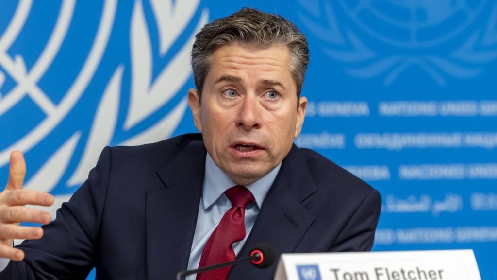Der Uno-Chef für humanitäre Angelegenheiten, Tom Fletcher, beklagt die Konsequenzen bei den Kürzungen. (Archivbild)