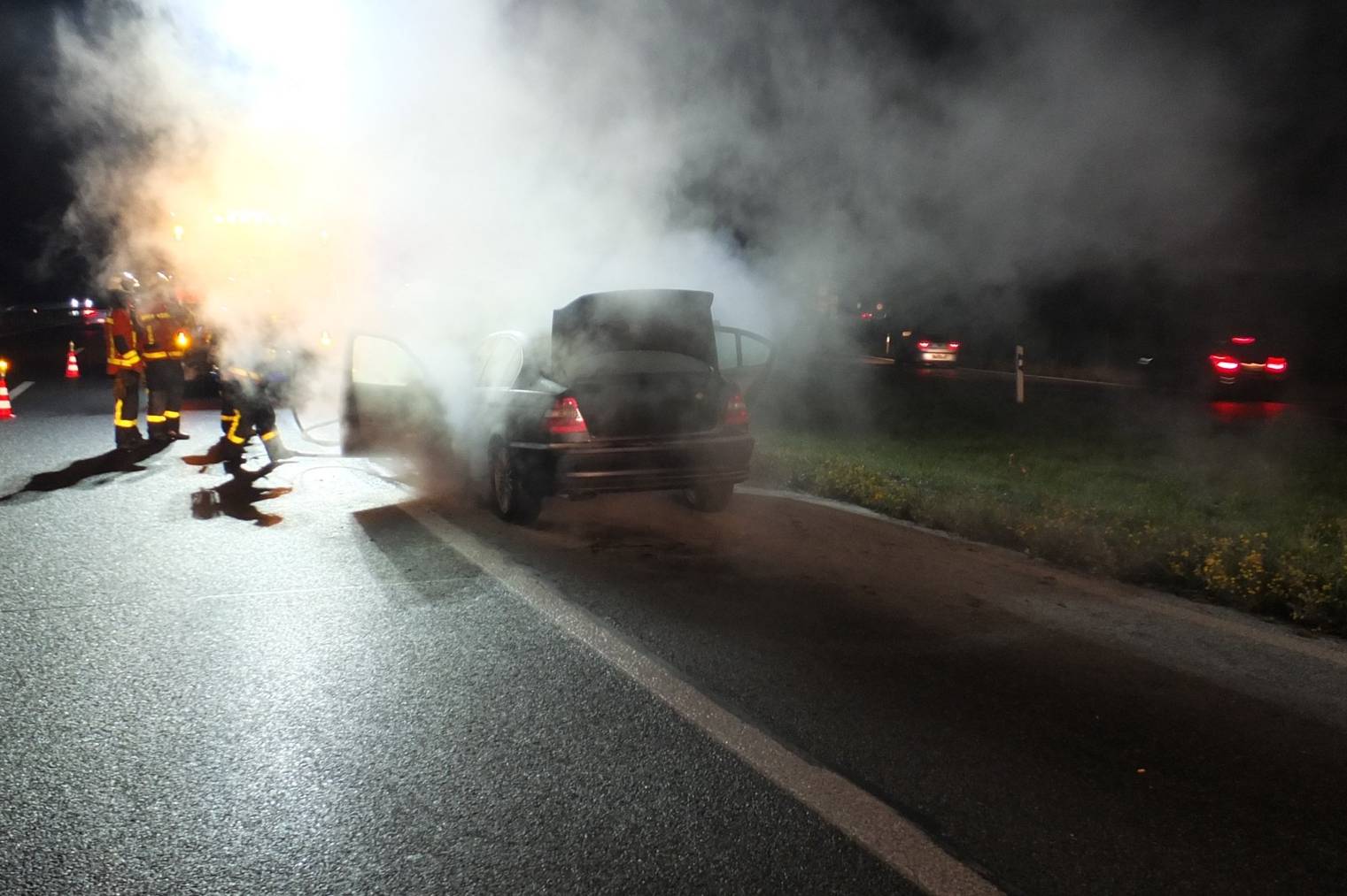 Der Wagen war nicht eingelöst und mit falschen Kontrollschildern versehen. Der Besitzer wird angezeigt. (Bild: Kantonspolizei St.Gallen)