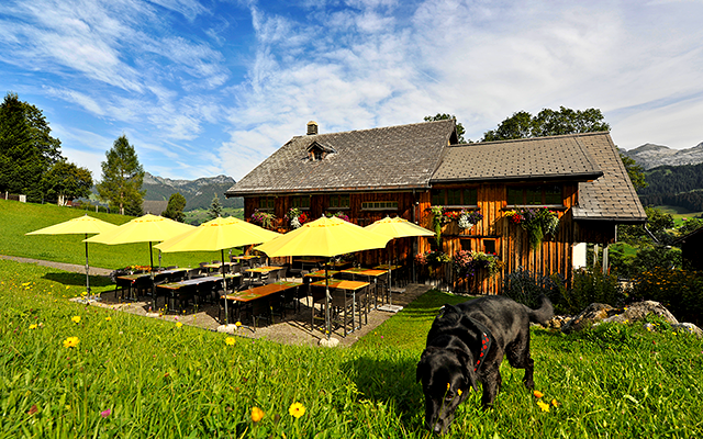 Die Gade Lodge in Unterwasser ist Ausgangspunkt für diverse Wanderziele im Toggenburg. (Bild: Toggenburg Tourismus)