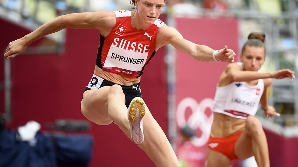 Léa Sprunger hat über 400 m Hürden in Tokio den Rhythmus gefunden und strebt einen Platz im Final an