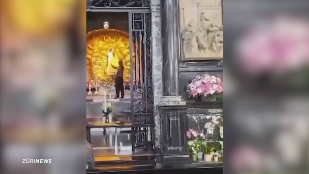 Video zeigt Schändung der Schwarzen Madonna