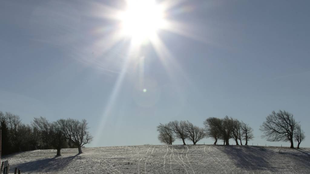 14 Grad im Mittelland – doch nächste Woche könnte der Winter zurückkommen