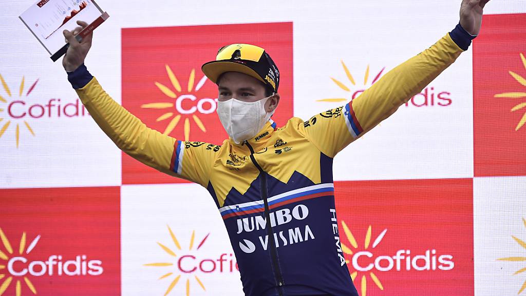 Der Vorjahressieger jubelt zum Auftakt: Primoz Roglic gewinnt die 1. Etappe der diesjährigen Vuelta