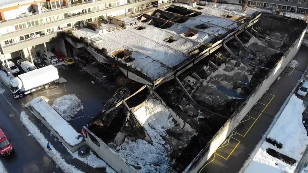 Postauto-Depot in Brand