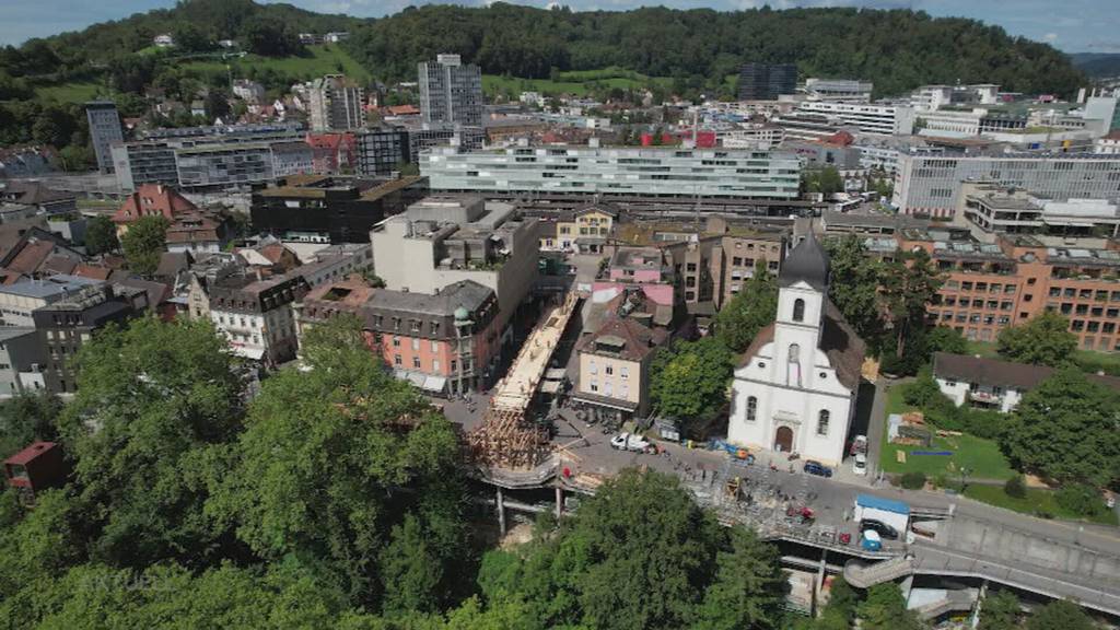 Grosse Bauten: Beizen an Badenfahrt nehmen Gestalt an
