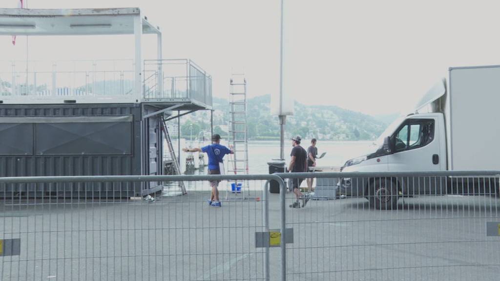 Neue Tribüne beim Europaplatz fürs Luzern Live