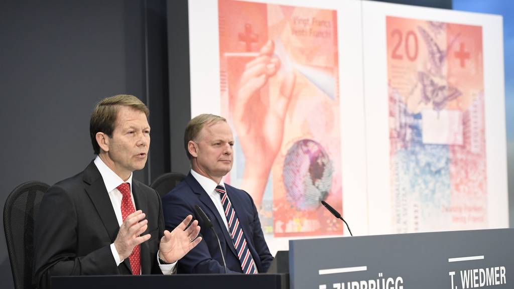 Neue 20er Note Pressekonferenz