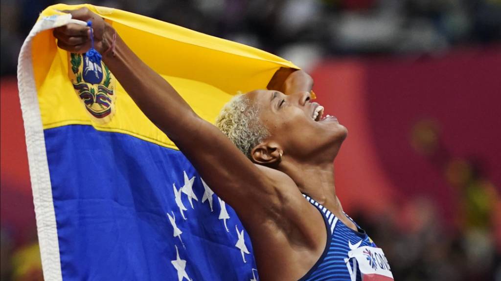 Neue Weltrekordhalterin in der Halle: die venezolanische Dreispringerin Yulimar Rojas