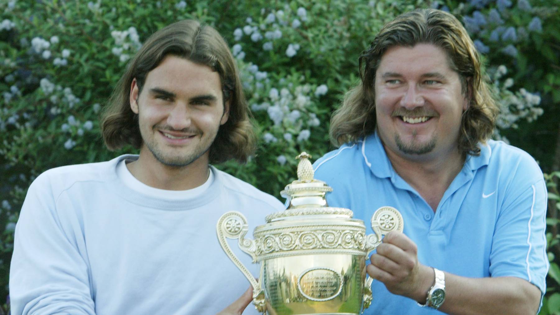 Peter Lundgren holte mit Roger Federer 2003 seinen ersten Grand-Slam-Titel.