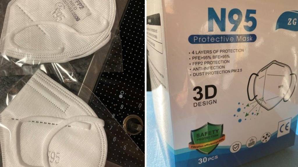Die FFP2-Maske «N95» soll nicht verwendet werden