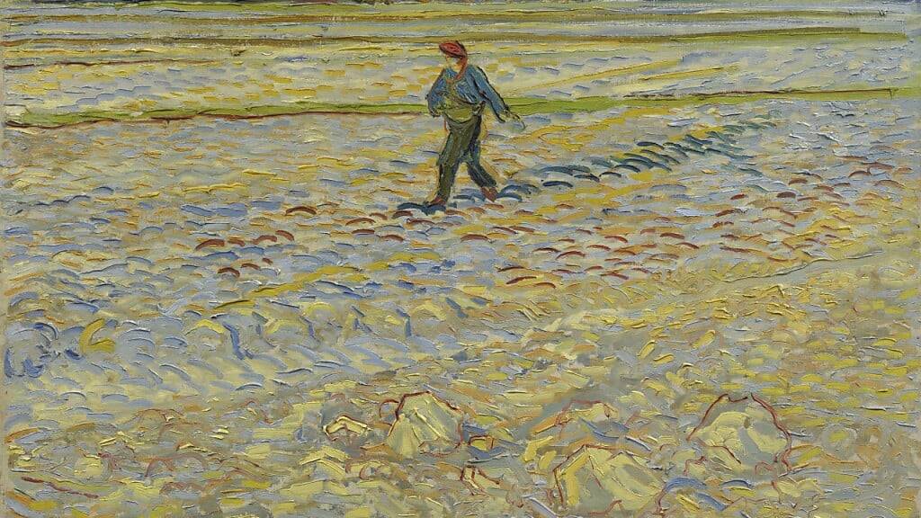 1888 malte Vincent van Gogh den Sähmann («Le Semeur»). Das Ölgemälde ist ab Samstag wieder in der Winterthurer Villa Flora zu sehen.